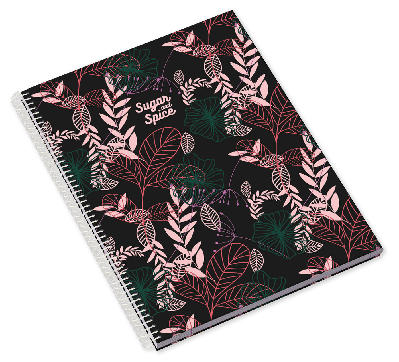 Caderno Espiral Capa Dura A4 80F 90G Sugar&Spice Quadriculado