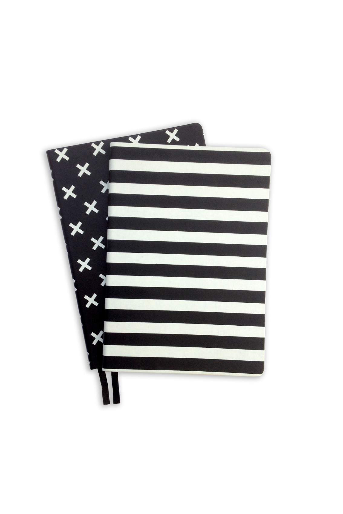 Notebook A6 Black & White Rayado 