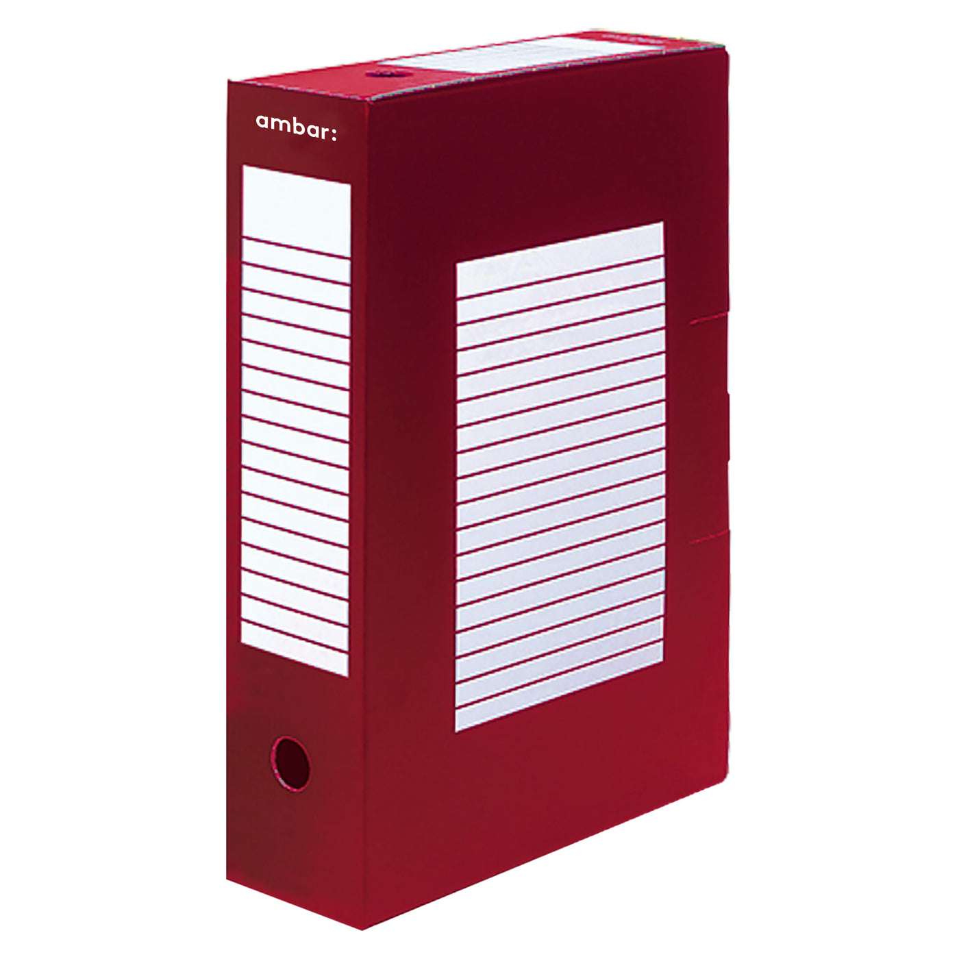 Arquivador Definitivo Ambar Ideas Vermelho