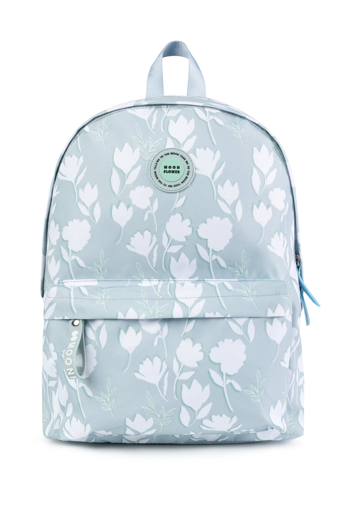 Mochila White Flowers Teen Moonflower