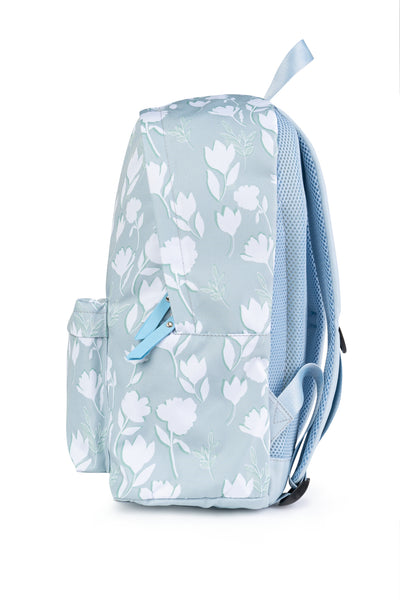 Mochila White Flowers Teen Moonflower