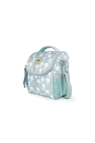 Saco Lanche White Flowers Teen Moonflower