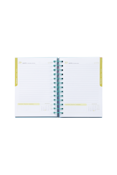 Agenda Escolar A5 S&S Moonflower