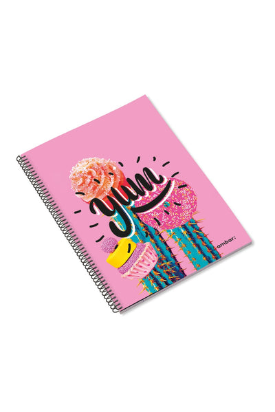 A4 Spiral Book Polipro Think Pop Lined
