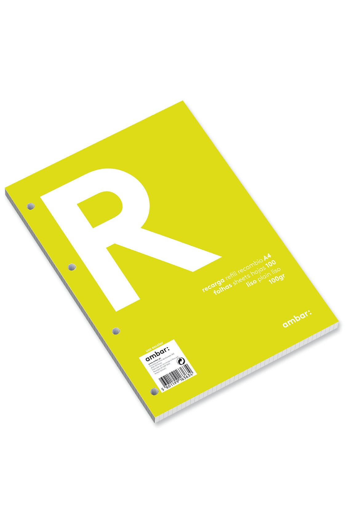 A4 Refill 100 Sheets Ambar School 