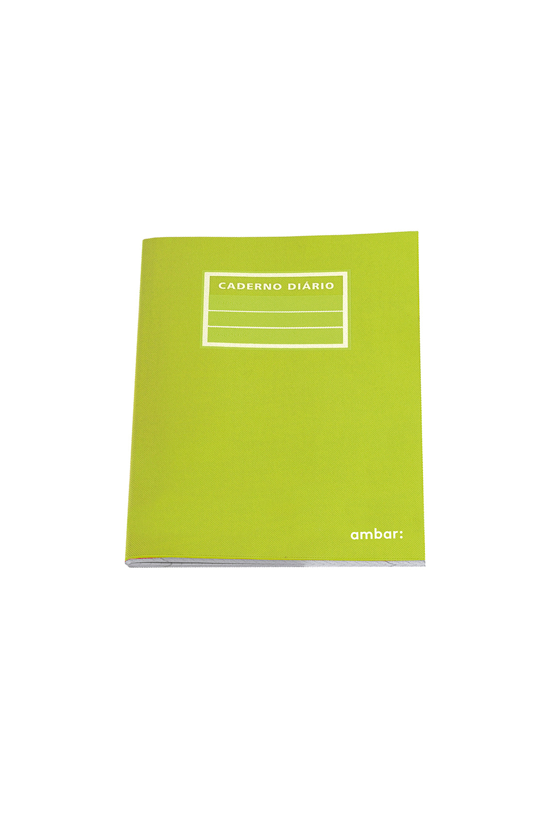 Cuaderno Grapado A5 Tapa de Plástico Ambar School Rayado 