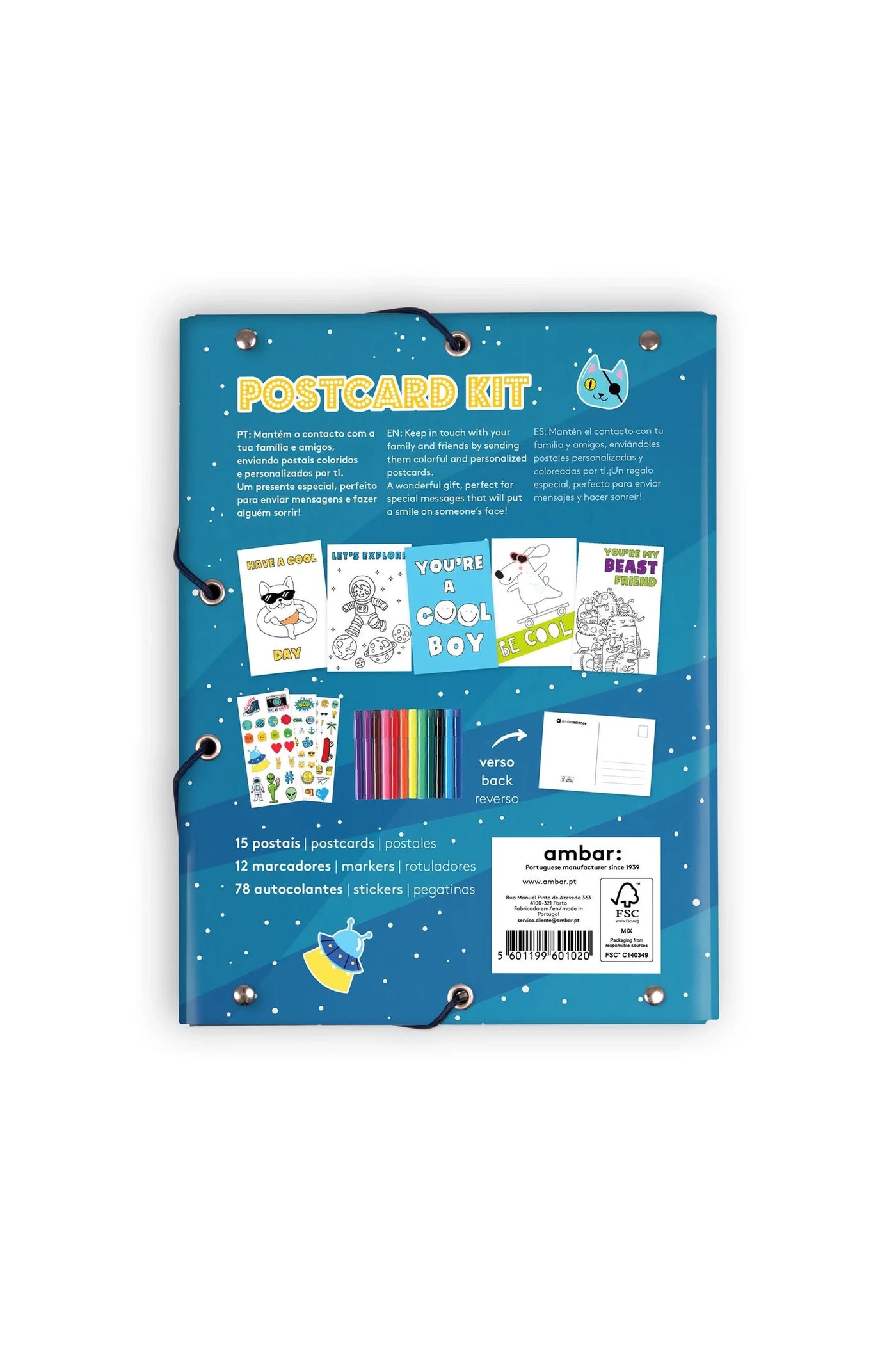 Postcard Kit - Space and Dinos (3+)