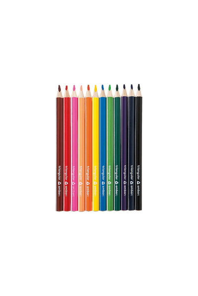 Jumbo Colored Pencils Ambar 12 units