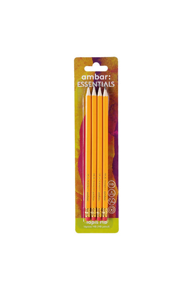 Blister 4 Graphite Pencils 