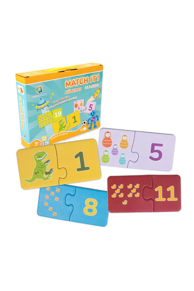 Match it! Numbers - Puzzle 40 pieces 
