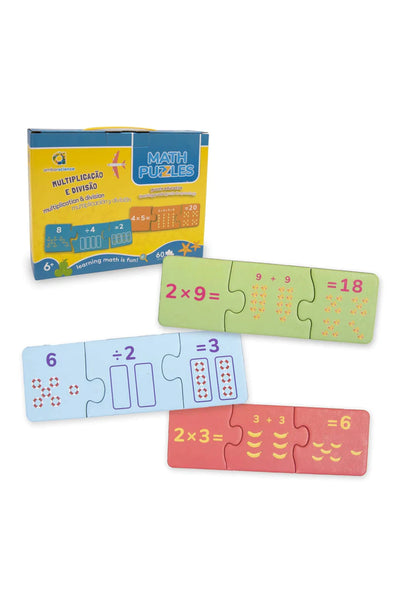 Math Puzzles - Multipliacation and Division (6+) 