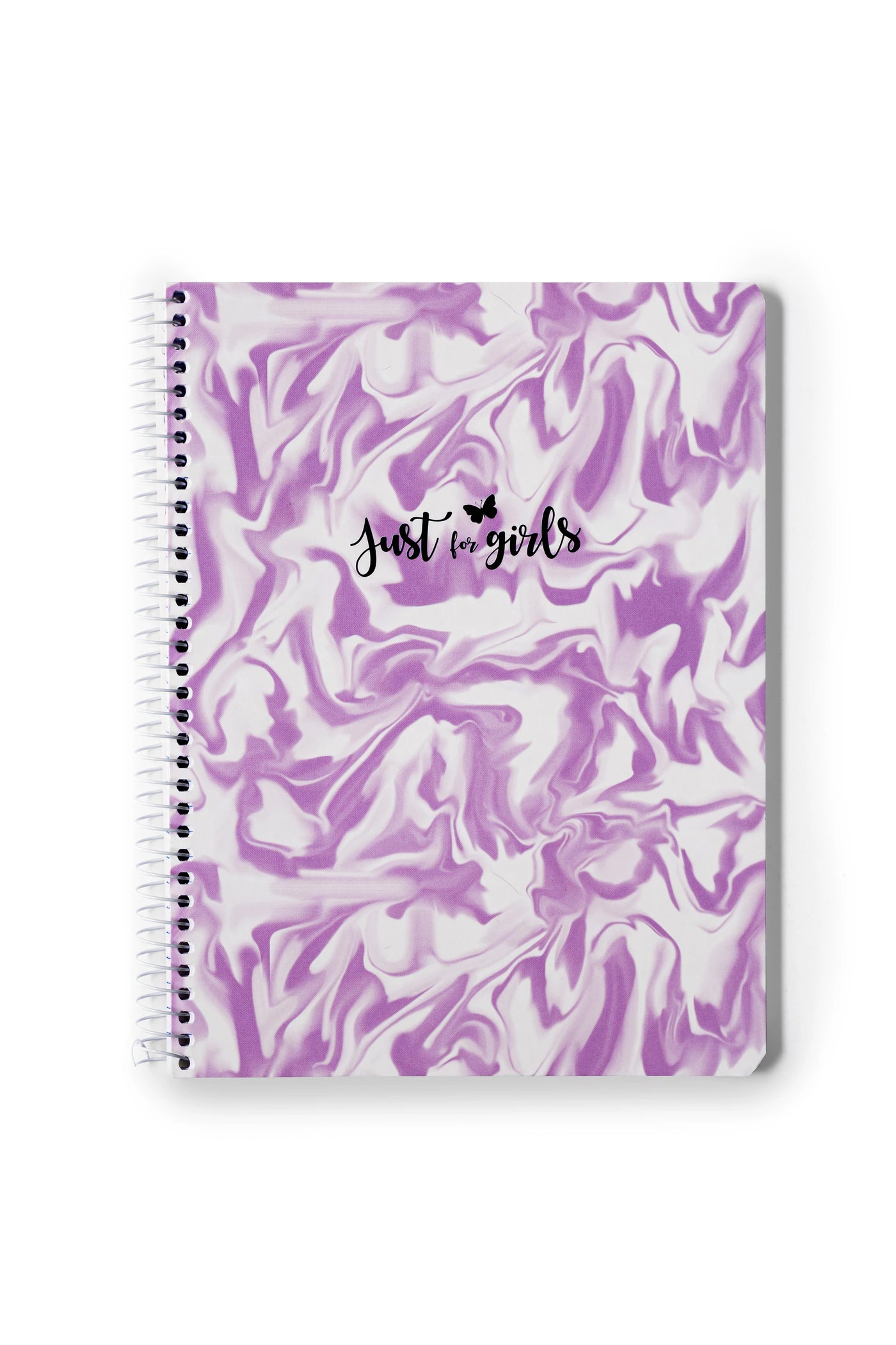 A5 Spiral Book Just4Girls Lilac Lined