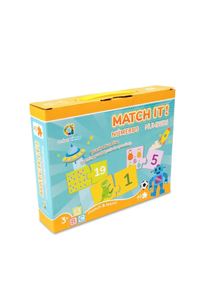 Match it! Números - Puzzle 40 peças (3+)